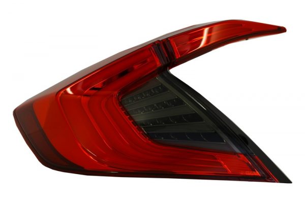 Farolins traseiros Honda Civic MK10 (FC/FK) (2016-Up) Limousine Full LED Light Bar Red/Smoke - Image 5