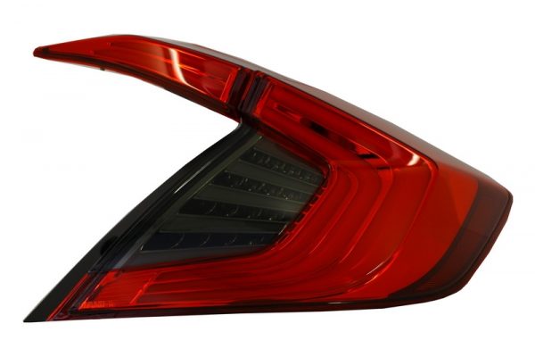 Farolins traseiros Honda Civic MK10 (FC/FK) (2016-Up) Limousine Full LED Light Bar Red/Smoke - Image 6